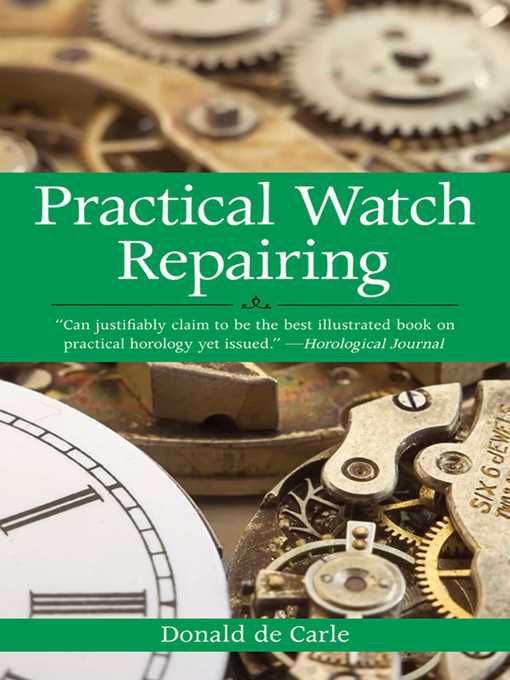 Cover image for Practical Watch Repairing